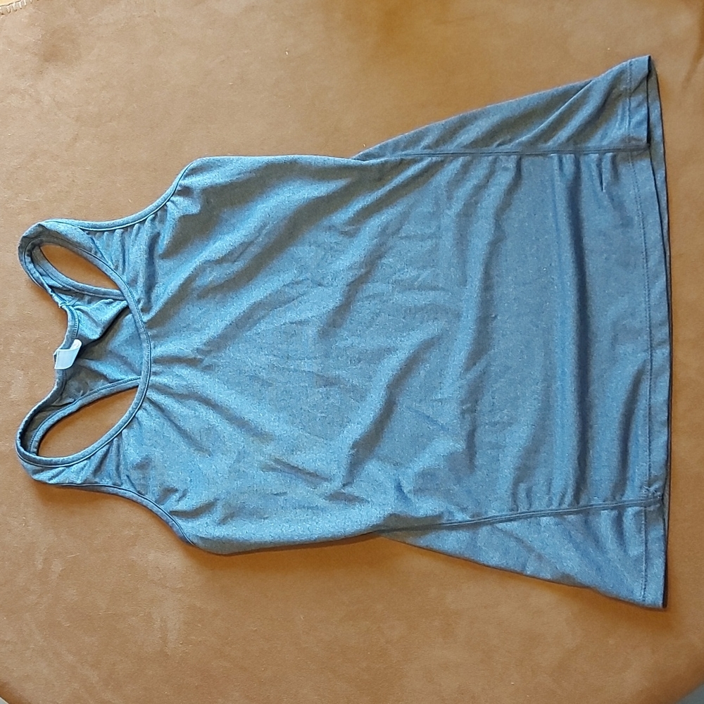 Grey workout tank